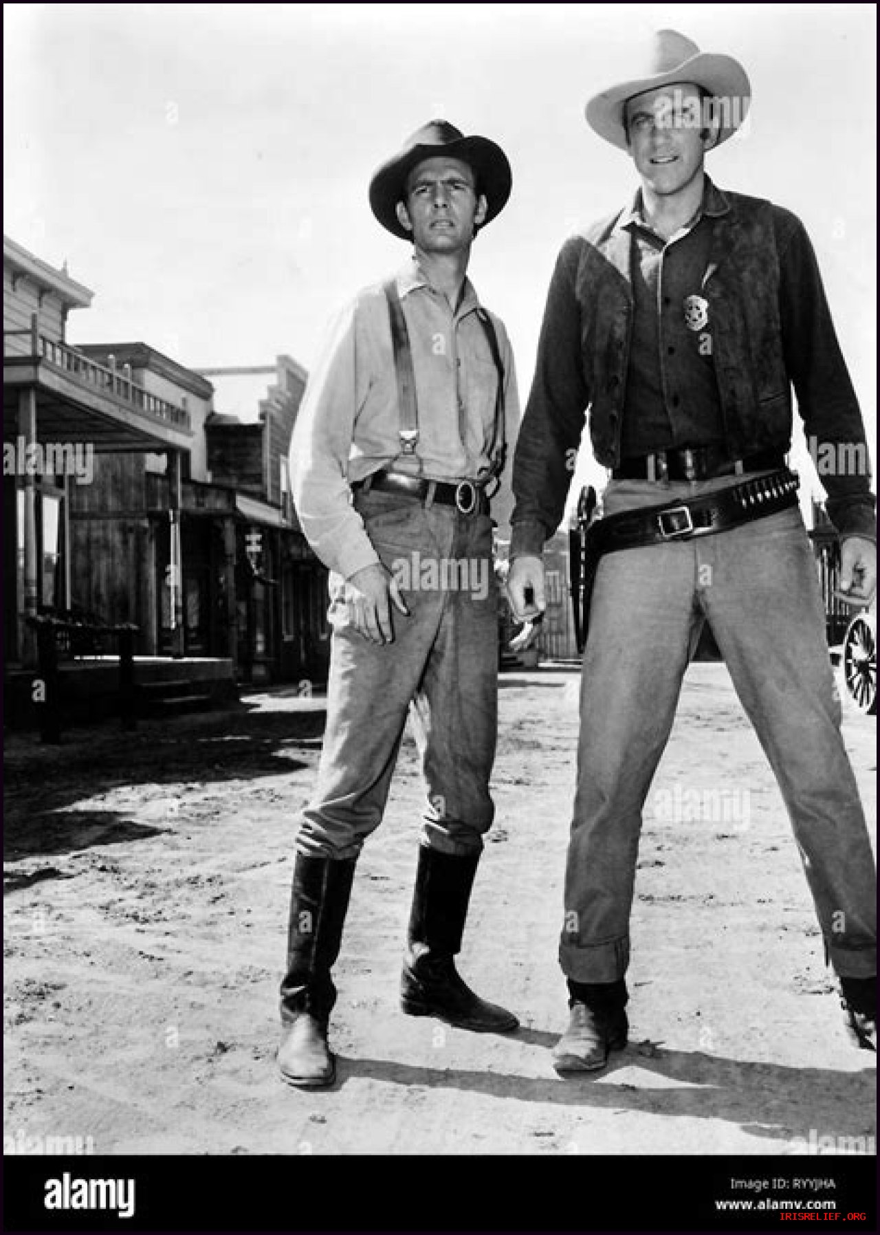Did James Arness and Dennis Weaver get along?
